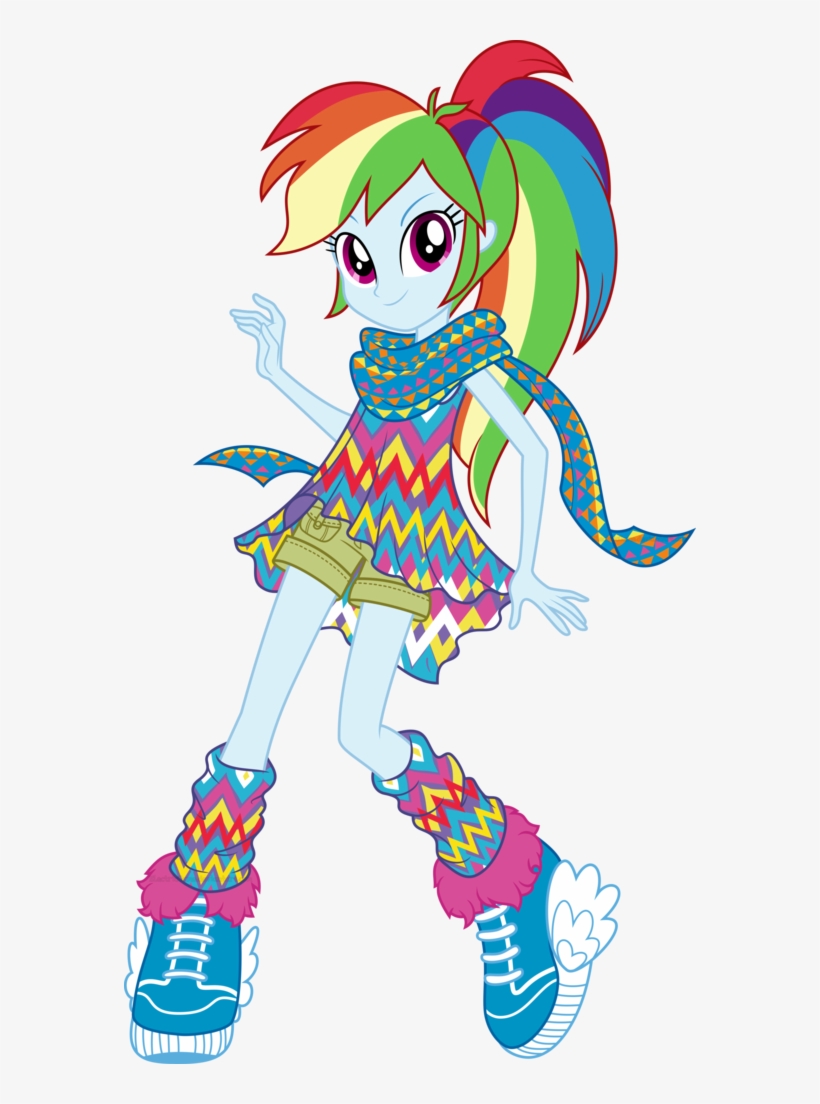 Popular Images - Equestria Girls Legend Of Everfree Rainbow Dash, transparent png #5386018