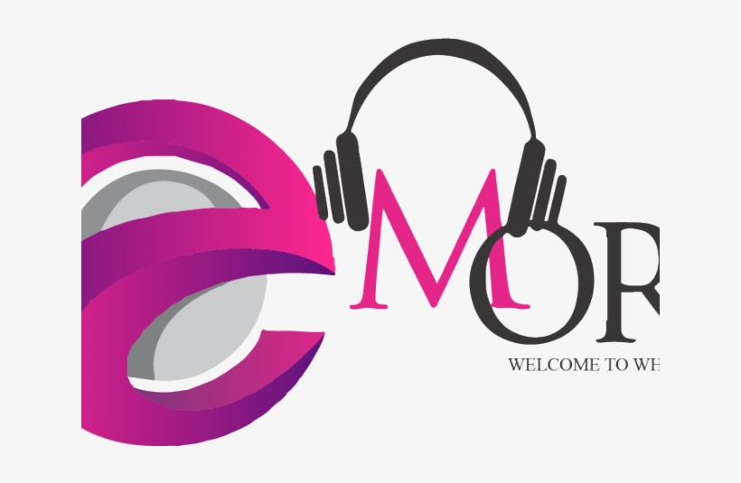 Headphones Clipart Pink Headphone - Logo, transparent png #5386149