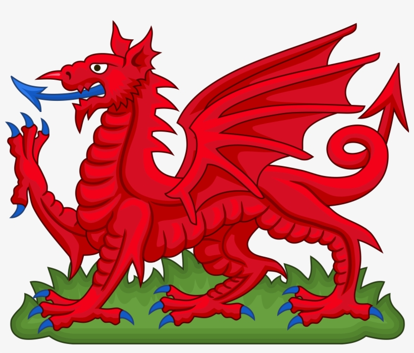 Adobe Photoshop Cs6 Tutorial - Welsh Flag Dragon Png, transparent png #5386388