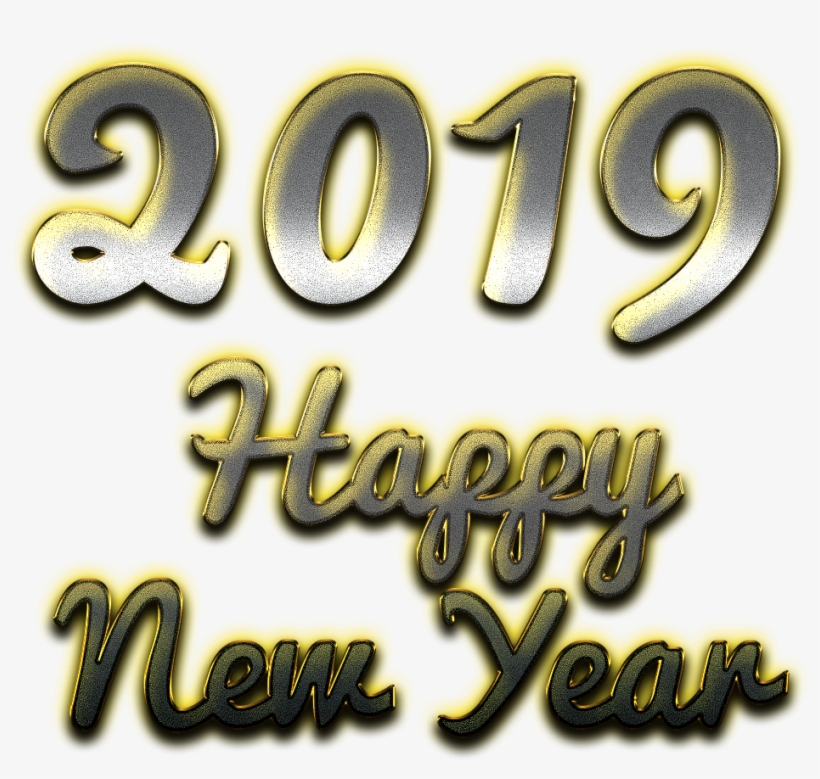 2019 Happy New Year Png Clipart - Portable Network Graphics, transparent png #5386497
