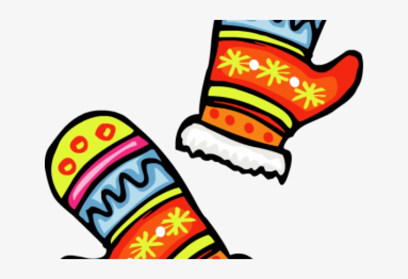 Scarf Clipart Warm Hat - Варежки Пнг, transparent png #5386597