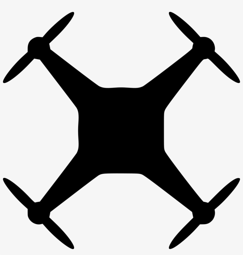 Multicopters - Drone Icon Free Download, transparent png #5387356