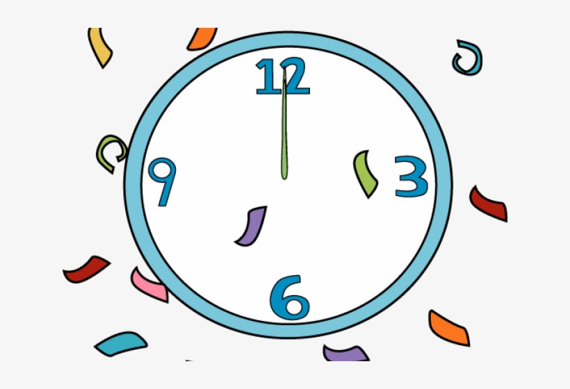 Clock Clipart New Year, transparent png #5387681