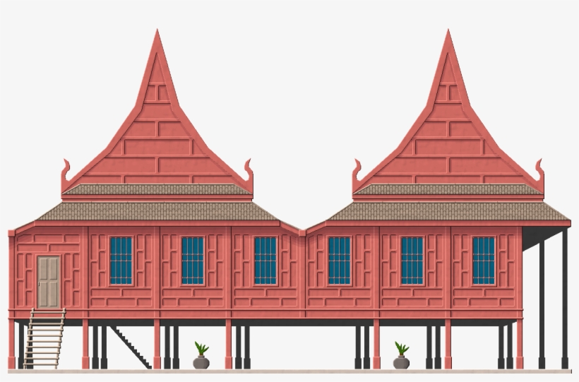 Thai House Png, transparent png #5388541