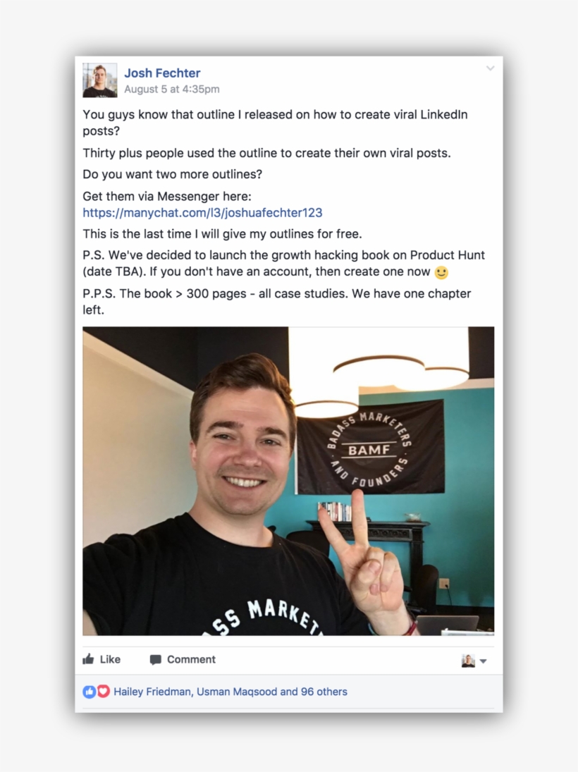 When I Had Enough Traction For The Facebook Group, - Flyer, transparent png #5390771