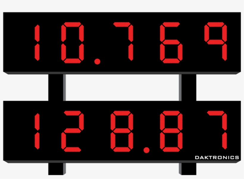 36" Two-line Drag Racing Display - Xiao Ai Smart Alarm Clock, transparent png #5391646