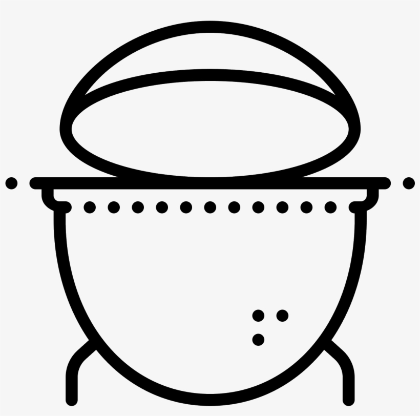 It's A Logo Of Big Green Egg Reduced To An Image - Big Green Egg, transparent png #5391928