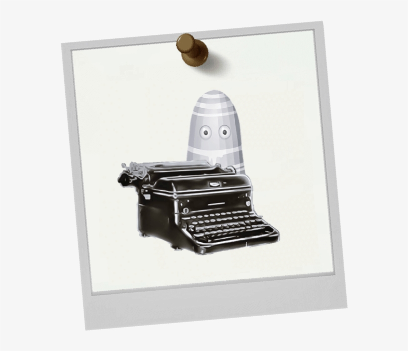 Ghosts With Typewriters Polaroid - Still Life Photography, transparent png #5391929