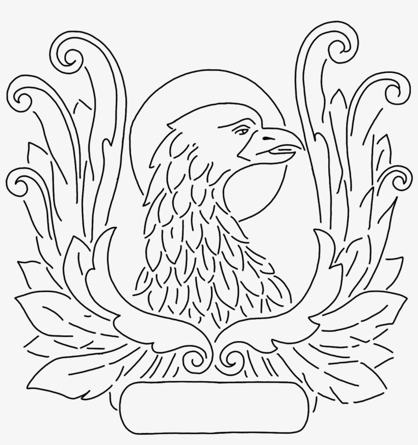 Black Outline Stencil Clip Art - Clip Art, transparent png #5392582