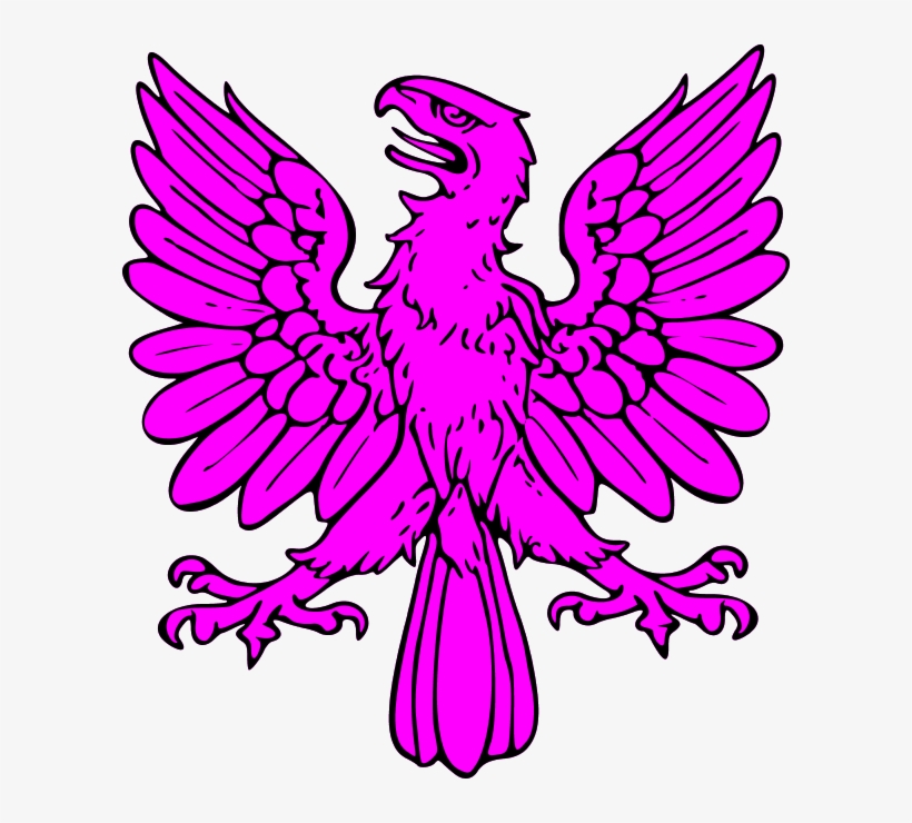 Yellow Eagle Outline - American-badass-b Round Ornament, transparent png #5392941