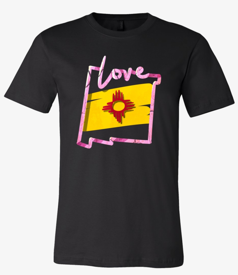 Love New Mexico State Flag Map Outline Souvenir Gift - Iowa Hawkeye Beat State Shirts, transparent png #5393449