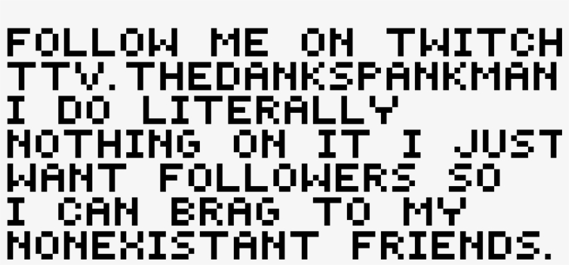 Follow Me Omegalul By Thedankspankman - Pegboard Nerds, transparent png #5394484