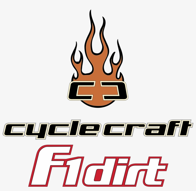 Cyclecraft F1 Dirt Logo Png Transparent, transparent png #5395596