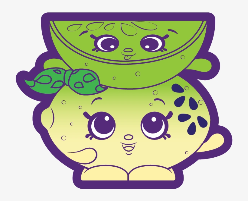 Lemona & Lima - Shopkin Lime, transparent png #5396037