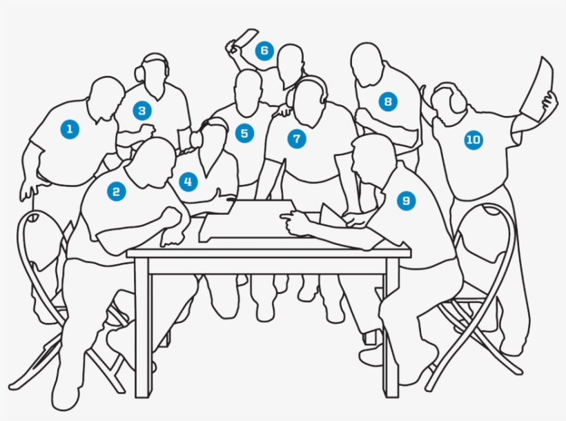 Coach Drawing Outline Png Black And White Library - Coach, transparent png #5396091