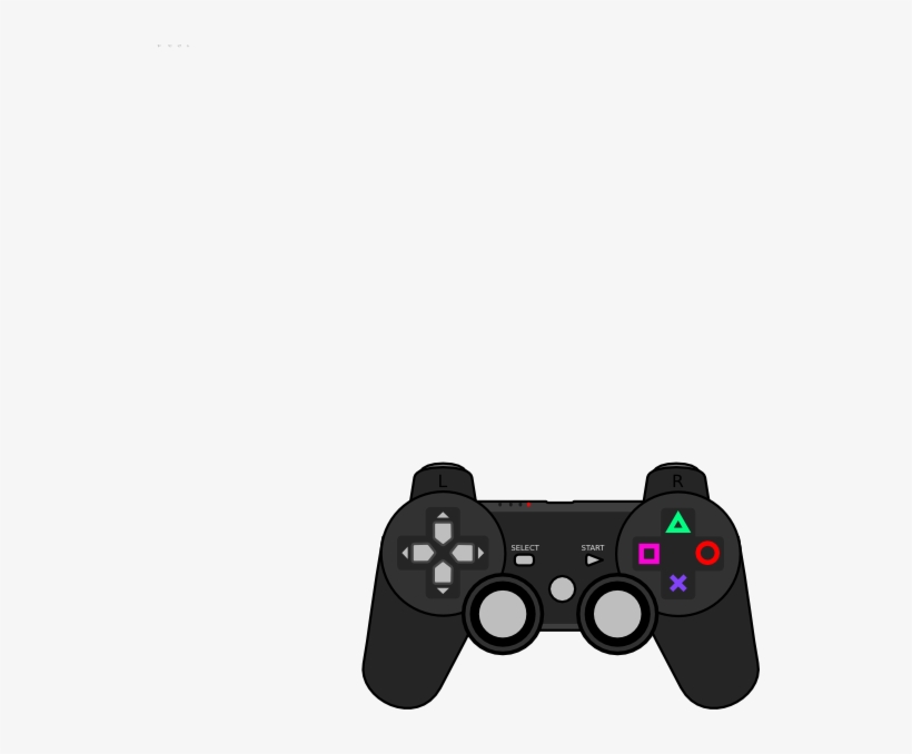 Graphic Library Controller Clip Art At Clker Com Vector - Small Video Game Controller, transparent png #5396408