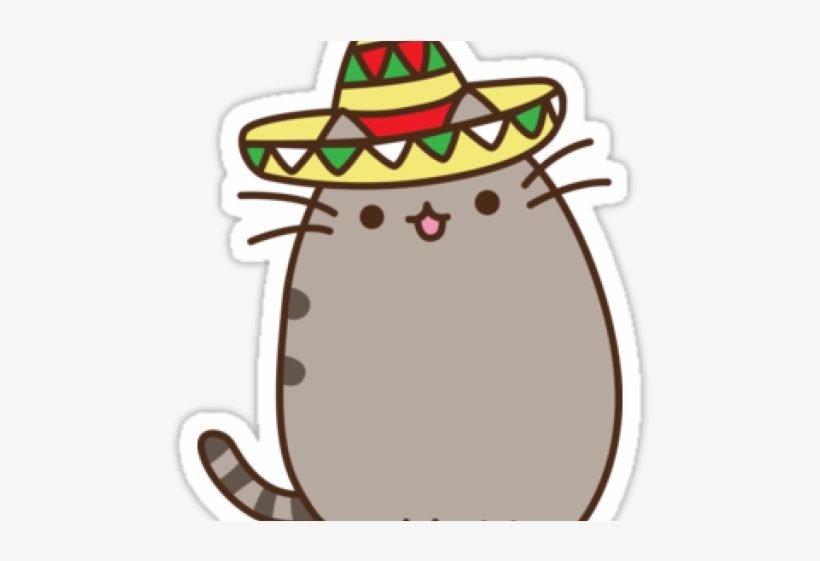 Taco Pusheen, transparent png #5397261