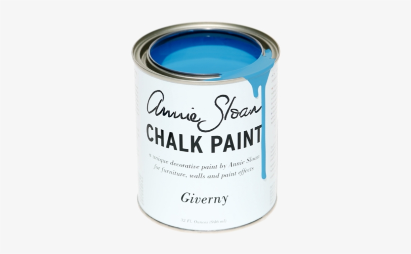 Giverny Chalk Paint® - Annie Sloan Aubusson Blue Chalk Paint? Quart, transparent png #5397744