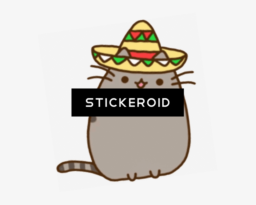 Стикер Pusheen - Pusheen Taco, transparent png #5397849