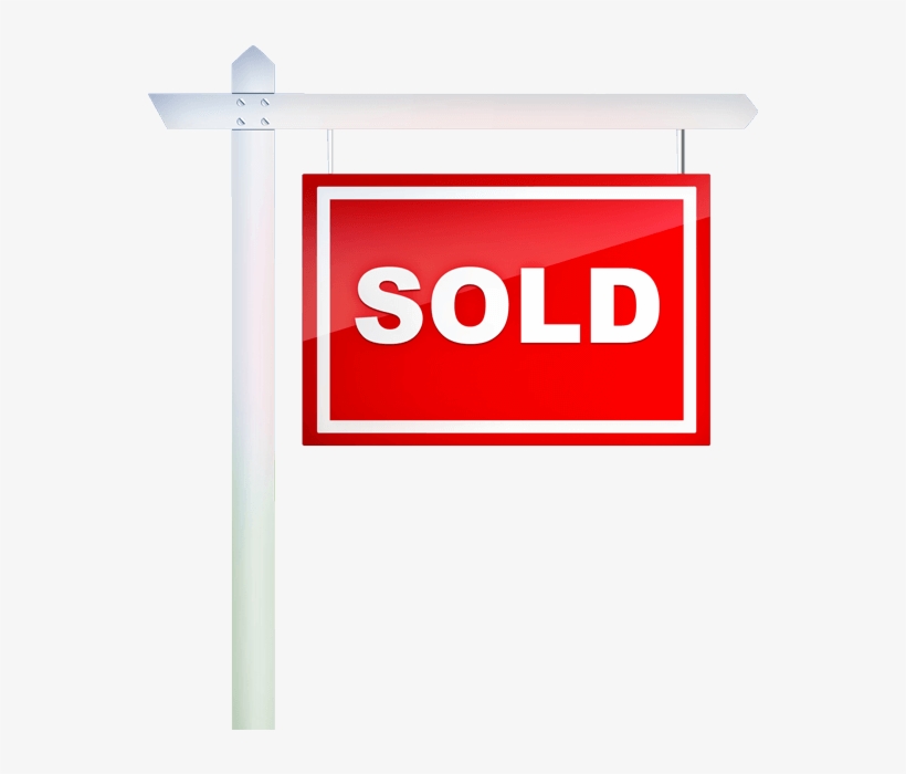 We Sell Homes In - Sold Sign, transparent png #5399042