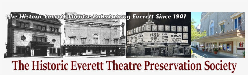 Historic Everett Theatre, transparent png #5399088
