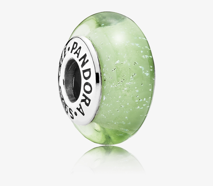 Disney, Tinker Bell's Signature Color Charm, Murano - Pandora Disney Tinkerbell's Signature Murano Charm, transparent png #5399280