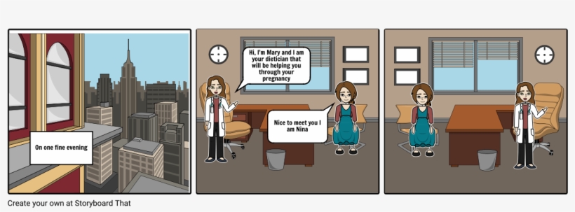 The Dietitian And The Pregnant Woman - Cartoon, transparent png #540228