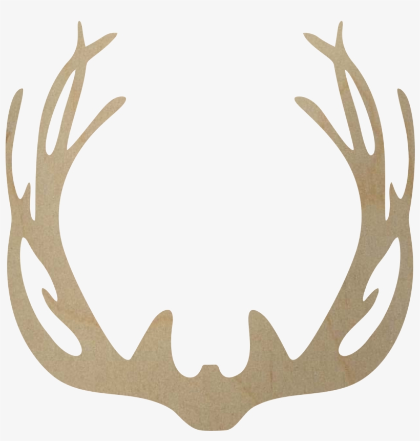 Banner Library Library Wooden Deer Antler Shape - Deer Antlers Png, transparent png #540475