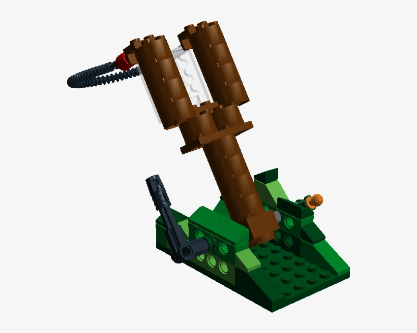 Angry Birds Slingshot - Lego Angry Birds Catapult, transparent png #540598