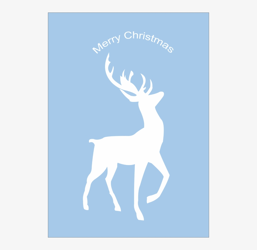 Deer, Christmas, Happiness, Vector - Deer, transparent png #540749