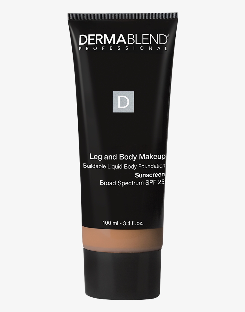 Dermablend Leg And Body Make Up Buildable Liquid Body, transparent png #540826