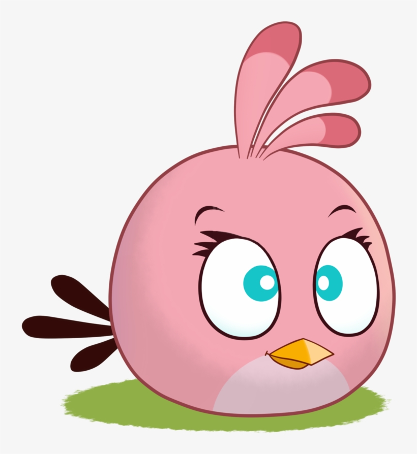 Angry Birds Seasons-the Year Of Dragon - Angry Birds Pink Bird, transparent png #541095