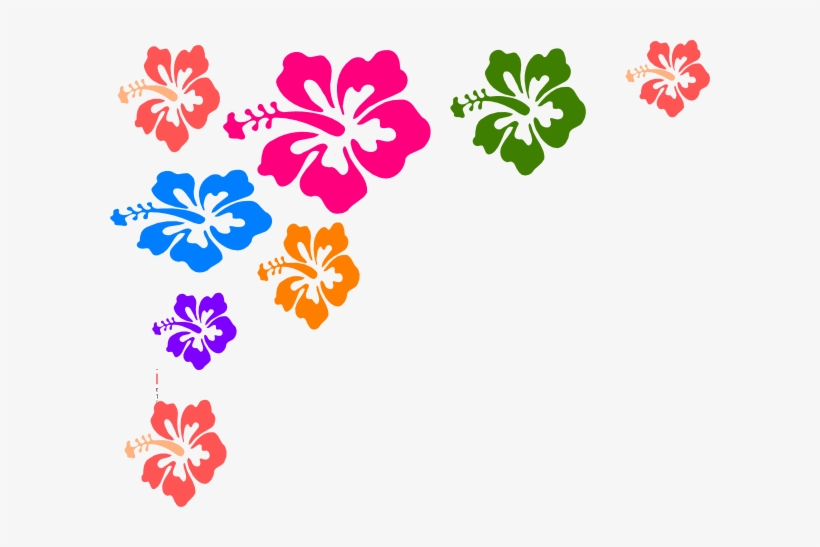 Image Free Free Clipart Of Hawaii - Flower Color Vector Png, transparent png #541154