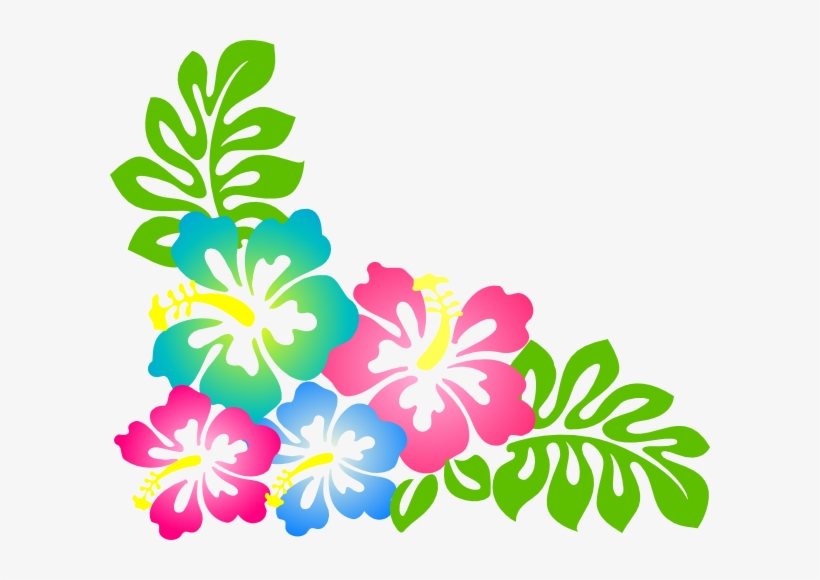 Floral Clipart Gumamela - Hawaiian Png, transparent png #541203