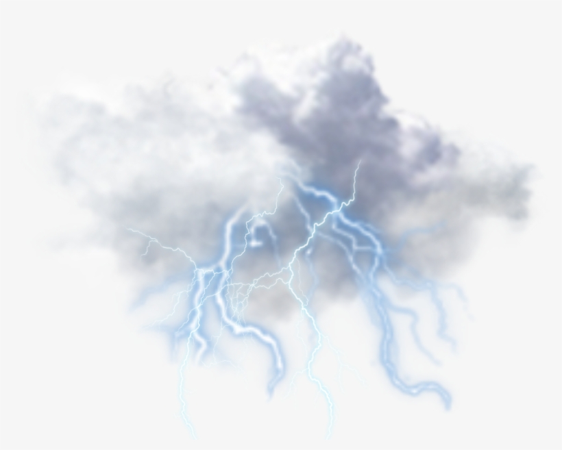 Report Abuse - Cloud With Thunder Png, transparent png #541405