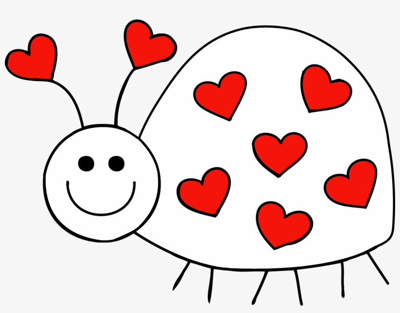 Ladybug Clipart Love Bug - Love Bug Clip Art, transparent png #541803