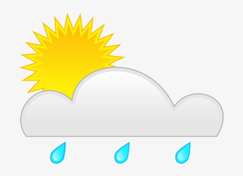 Gray Swirly Cloud With Lightning And Rain - Sun Wind And Rain, transparent png #541850