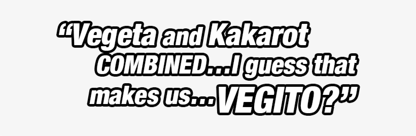 Vegito Teq Sa Quote - Dokkan Battle Vegito Quote, transparent png #542093