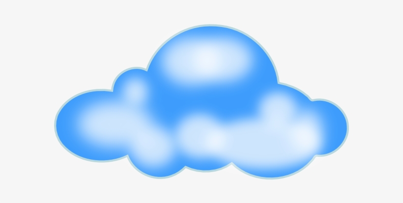 Cloud Clip Art At Clker - Cloud Clipart 3d, transparent png #542280