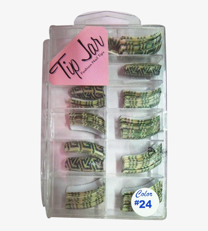 Nail Tips Design- Tip Jar 100 Tips - Tip Jar, transparent png #542398
