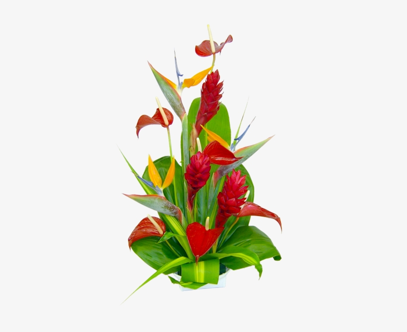 Hana Tropical Hawaiian Flowers Bouquet Home Hana Tropical - Flower, transparent png #542467