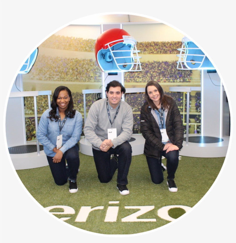 Our Team Was In The Middle Of Super Bowl Live Presented - Nyse:vz, transparent png #542783