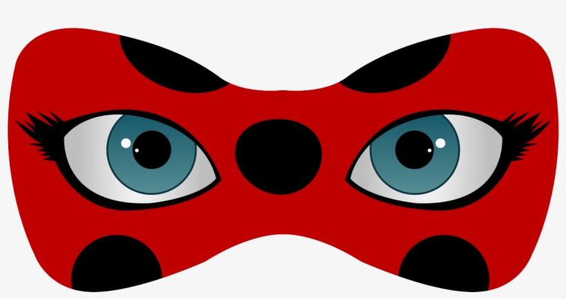 Finally Finished Making The Ladybug And Cat Noir Logos - Miraculous Ladybug  Mask Png - Free Transparent PNG Download - PNGkey
