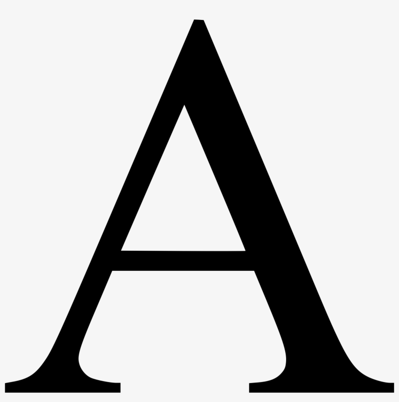 Letter A Png Images Free Download - Letter A Transparent Background, transparent png #543335