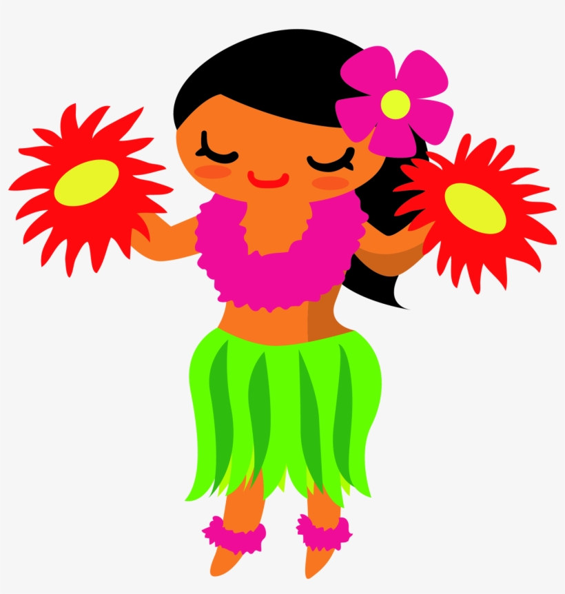 Hawaiian Aloha Tropical - Hula, transparent png #543849