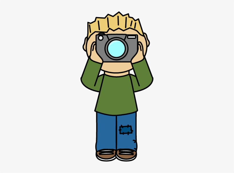 Boy Photographer Free Clip Art From Mycutegraphics - Photography Clipart, transparent png #544158