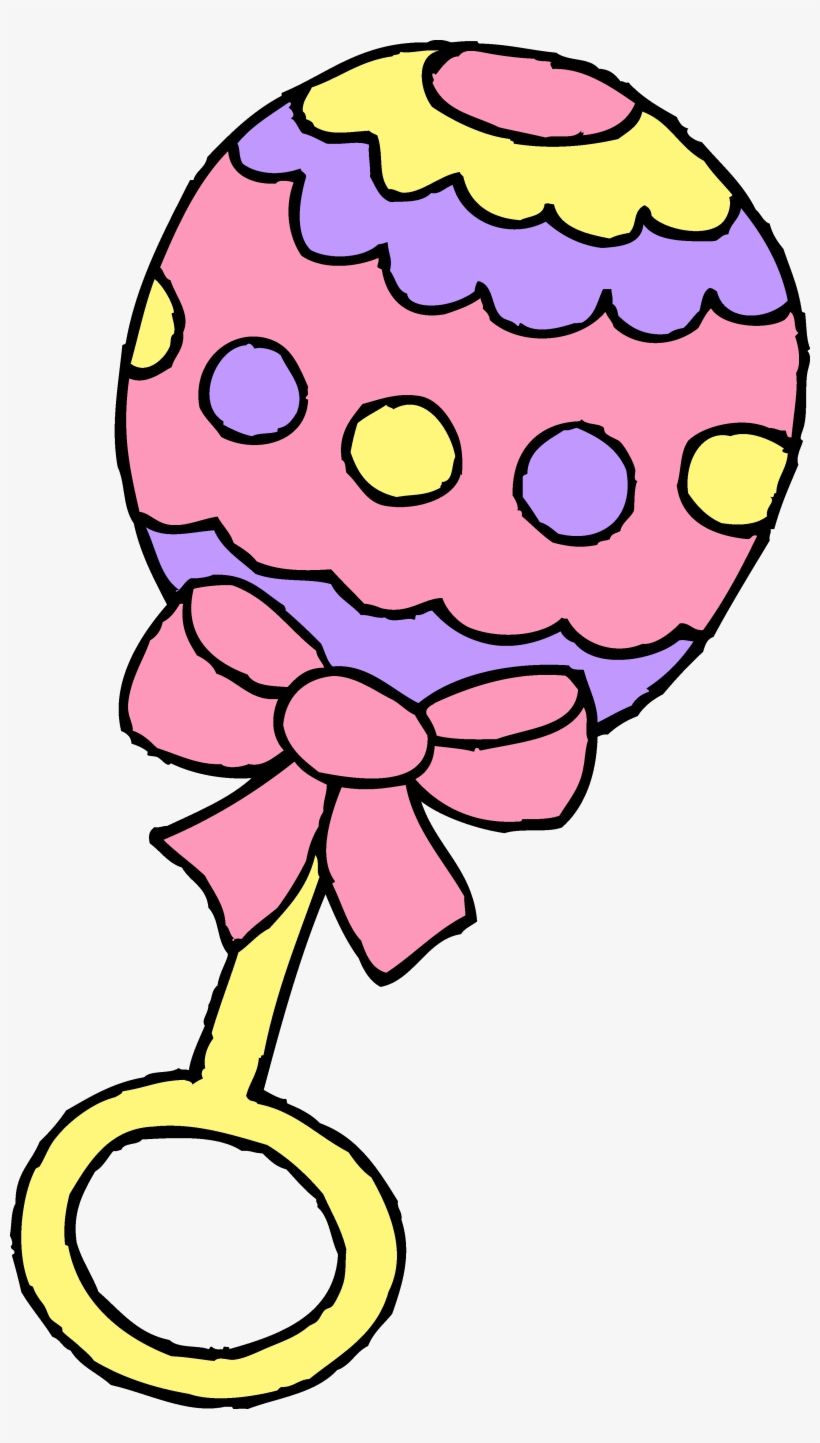 Pink Rattle Clipart Images Pictures - Clipart Rattle, transparent png #544203