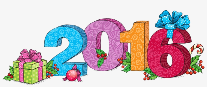 Gift - Year 2016 Clipart, transparent png #544285