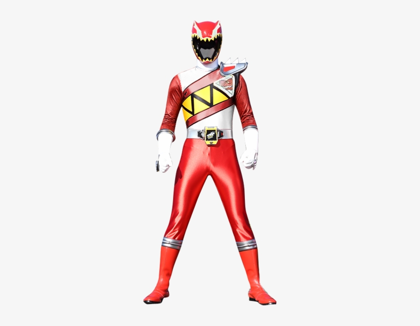 Power Ranger Png Clipart Black And White Library - Power Rangers Dino Force Brave Red, transparent png #544743