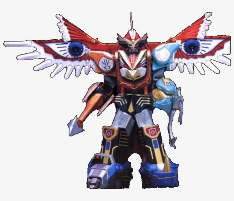 Isis Megazord & Gaoicarus - Zyuoh Ninnin Super Sentai Robo Wikia, transparent png #544788